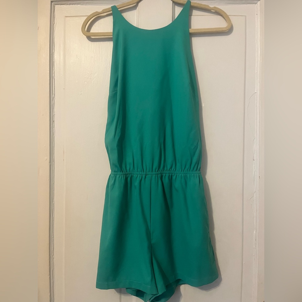 The Impeccable Pig Vibrant Green Jumpsuit